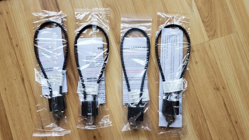 Gun Safety cable lock