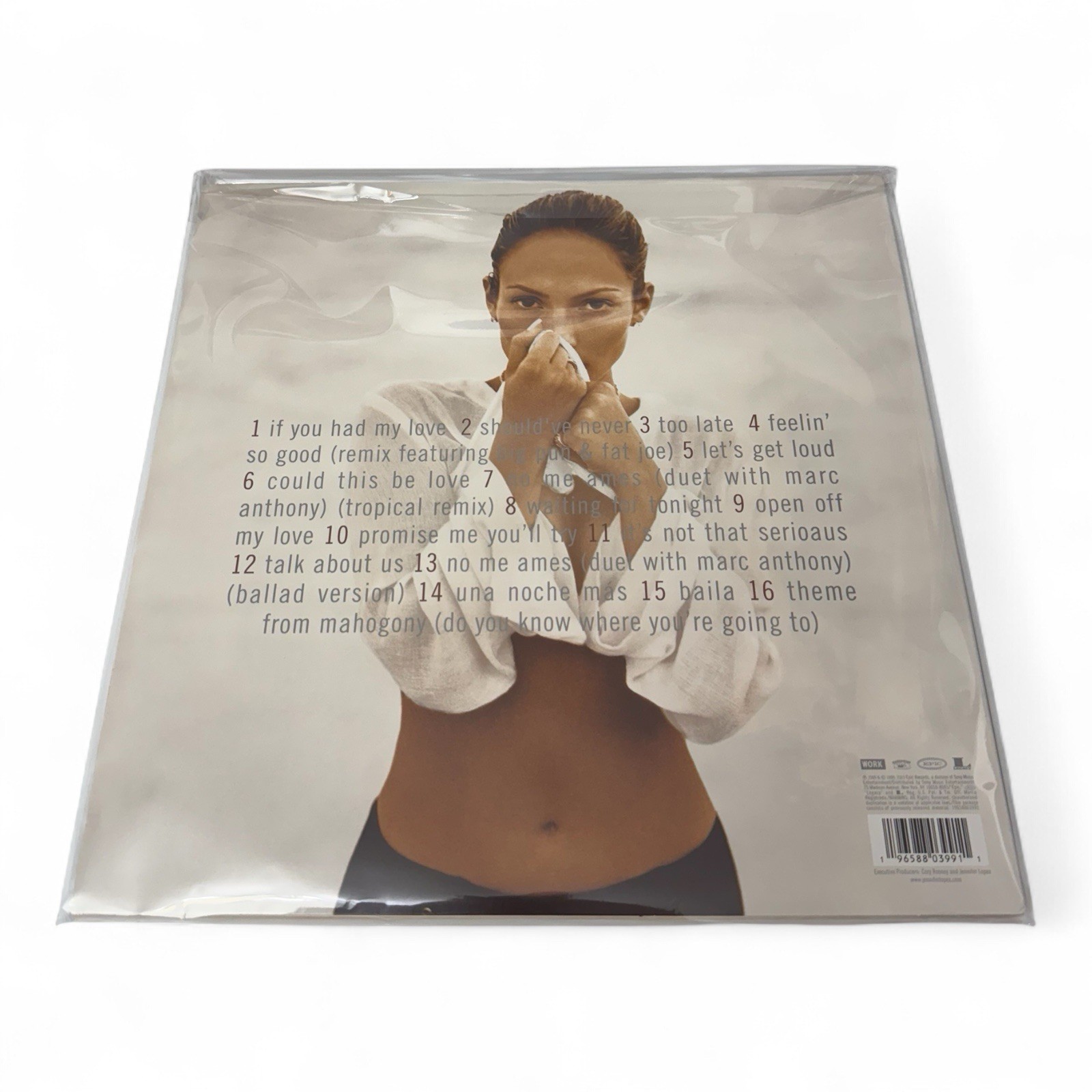 JENNIFER LOPEZ SIGNED Deluxe On the 6 Vinyl AUTOGRAPHED JLO