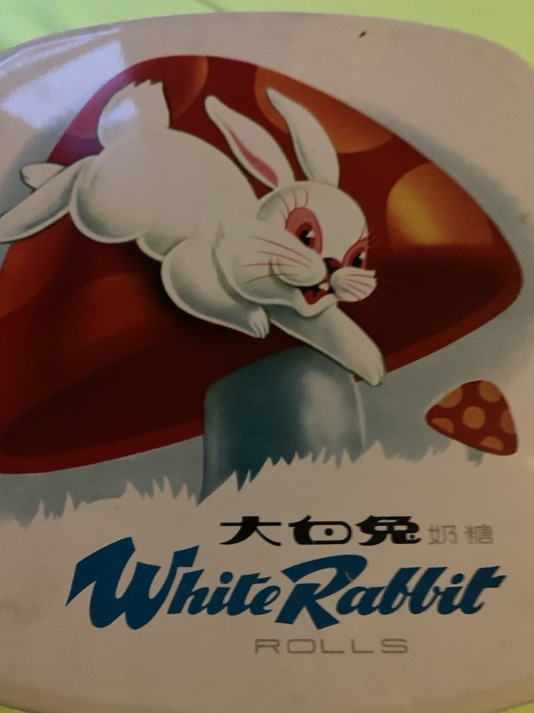 Vintage Chinese Candy Tin.