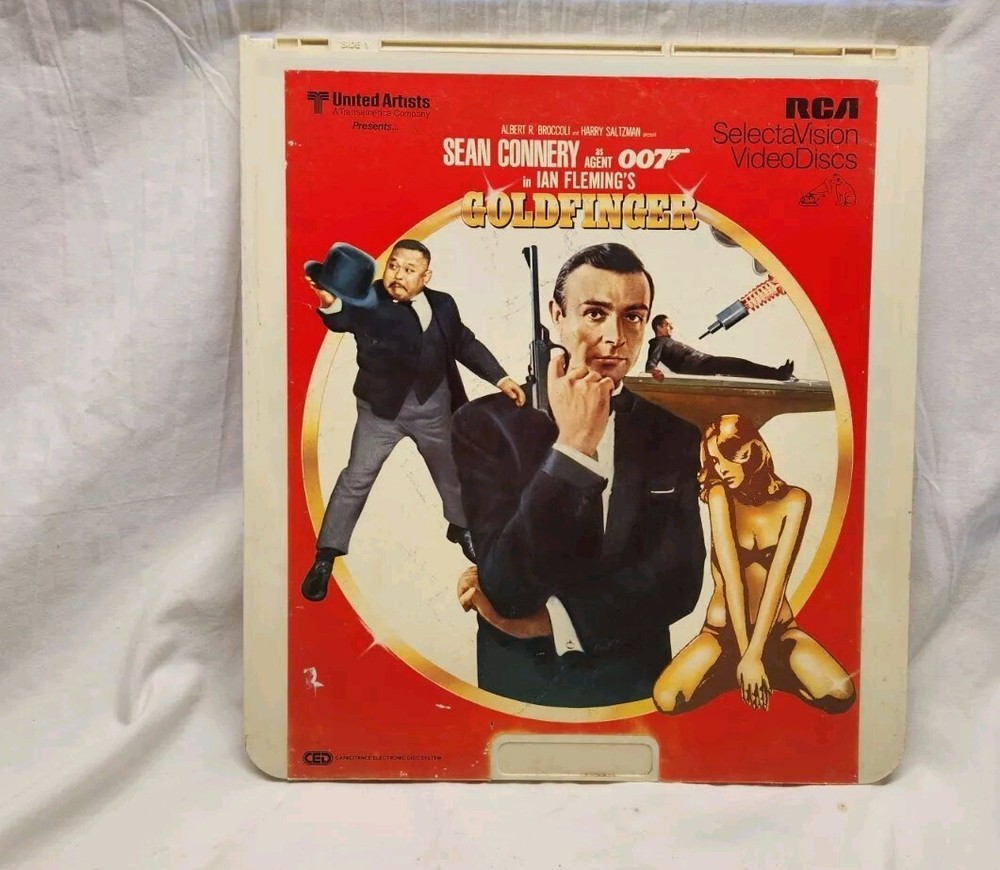 Goldfinger James Bond CED