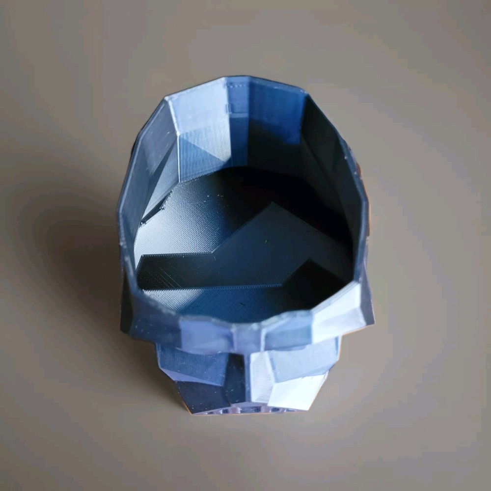 Succulent Planter Darth Vader 3D Printed Star Wars 3.5x5x4"