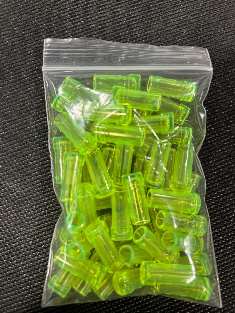 Four Dozen Flat Crossbow Nocks Green