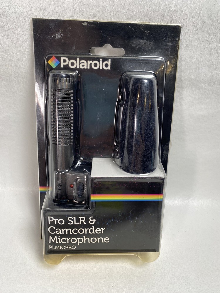 Polaroid Pro SLR & Camcorder Microphone PLMICPRO NEW