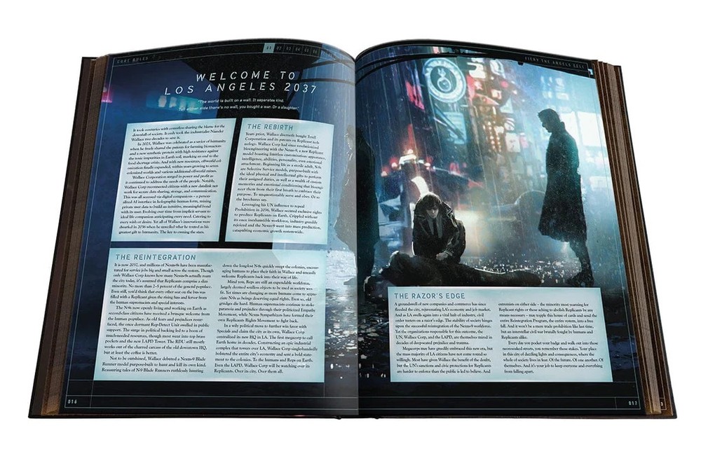 Blade Runner RPG: Core Rulebook (Hardcover)