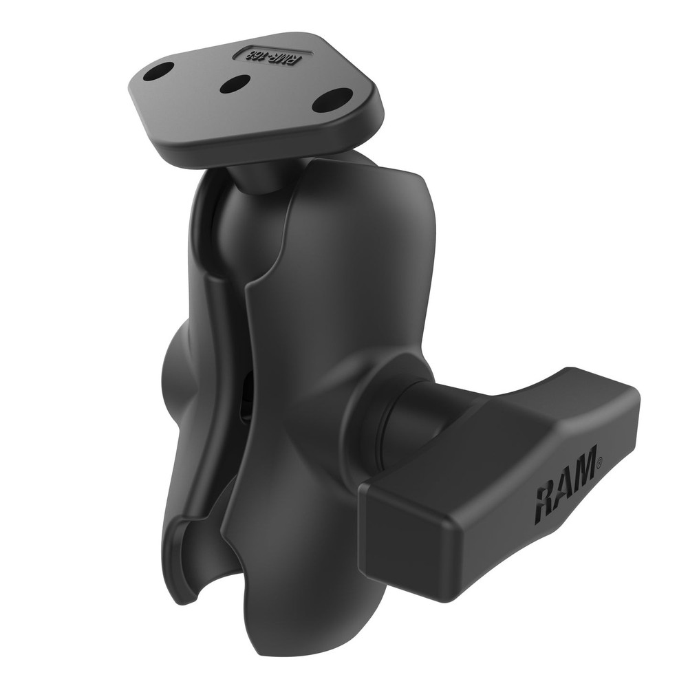 RAM-103-B-238U  RAM Double Socket Arm with Diamond Ball Plate...