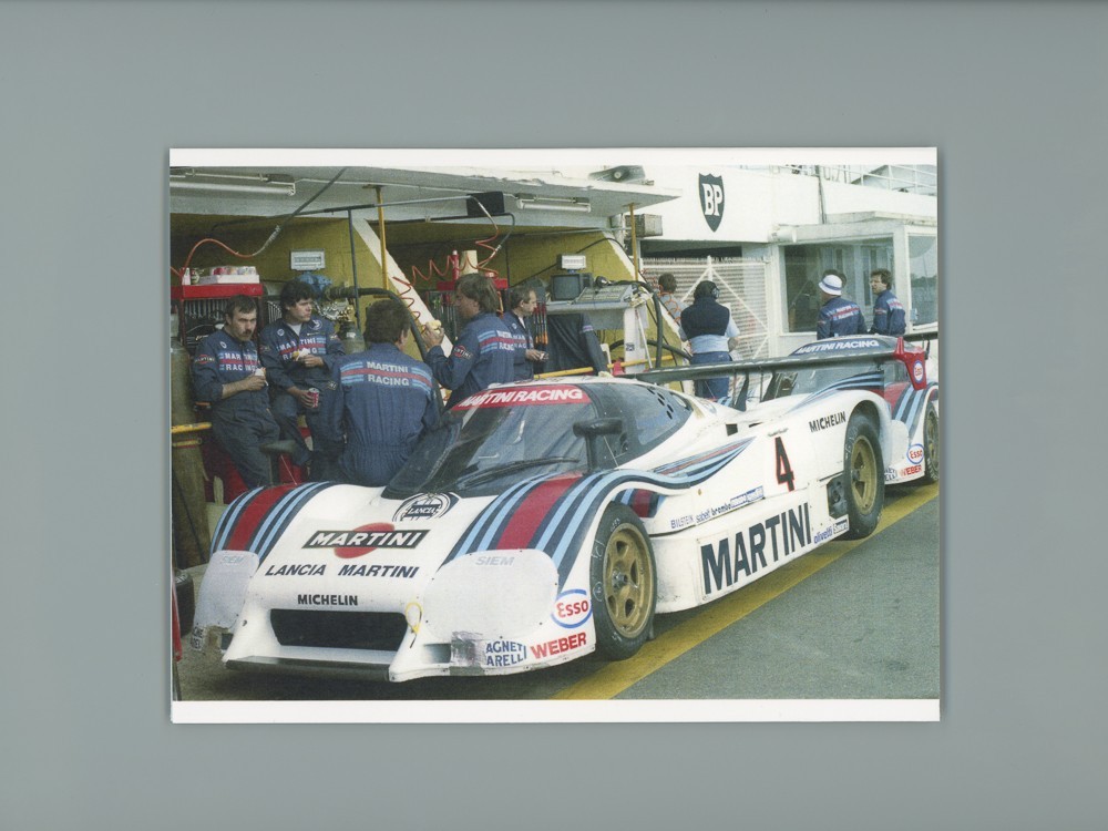 Lancia LC2 Greeting Card - Le Mans 1985