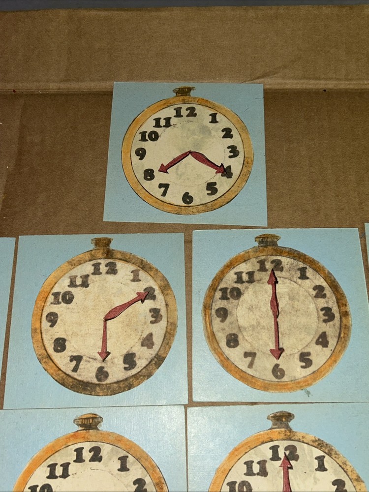Anjar Sample ‘Watch It!’ Prototype Kid’s Time Learning Game With Instructions