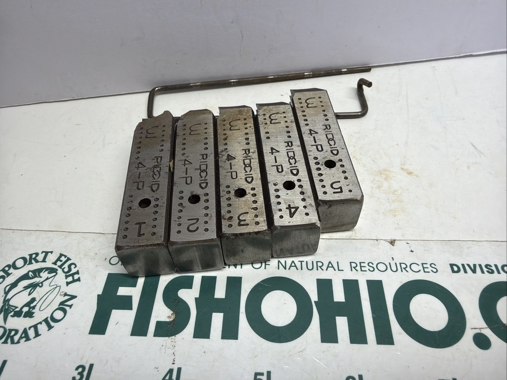 RIDGID 3" PIPE THREADER DIES 4-P