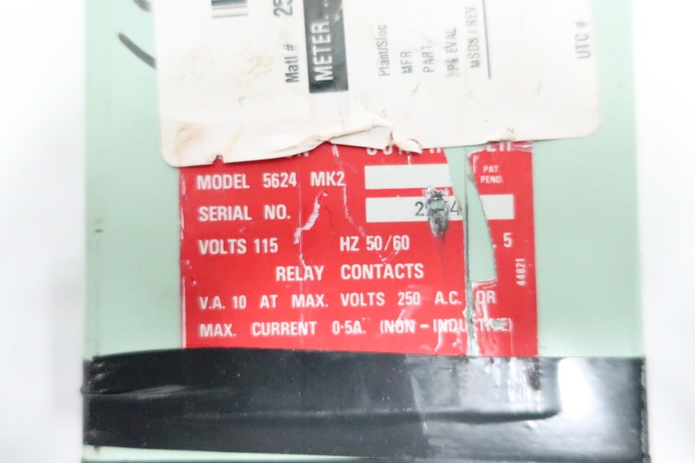 Bach Simpson 5624 MK2 Precision Control Panel Meter 0-20