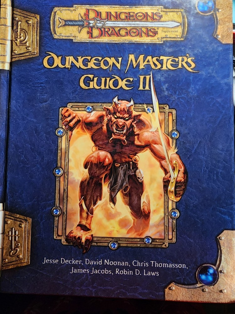 Dungeons & Dragons, D&D: Dungeon Master's Guide II 1st printing