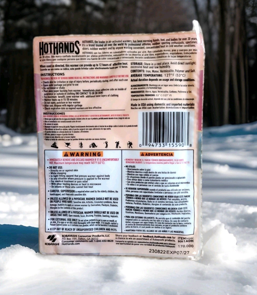 HotHands/Stick-on Body Warmers