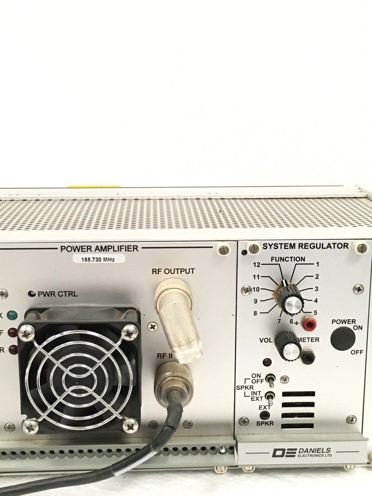 Daniels Electronics SR-39-1 Power Amplifier System w/Receiver, Transmitter & Mic