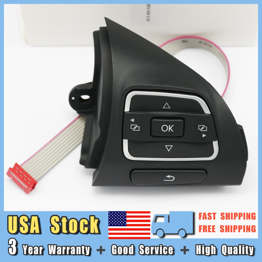 NEW Right Side MF Steering Wheel Control Button 5C0959538B For VW Jetta Golf MK6