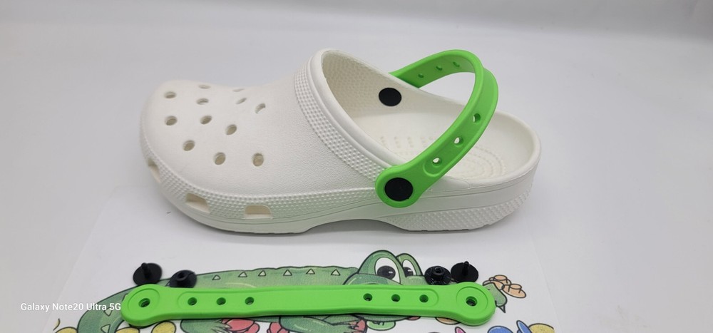 Kid Size replacement straps for croc With charm holder