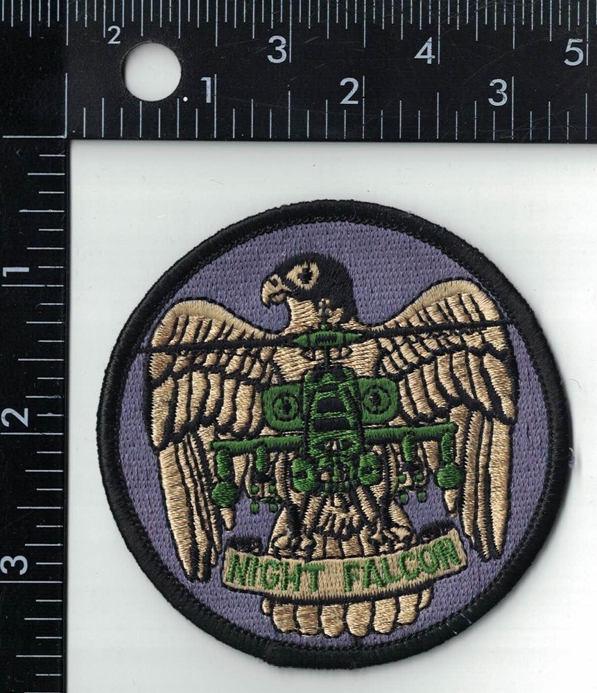 Night Falcon Military Patch