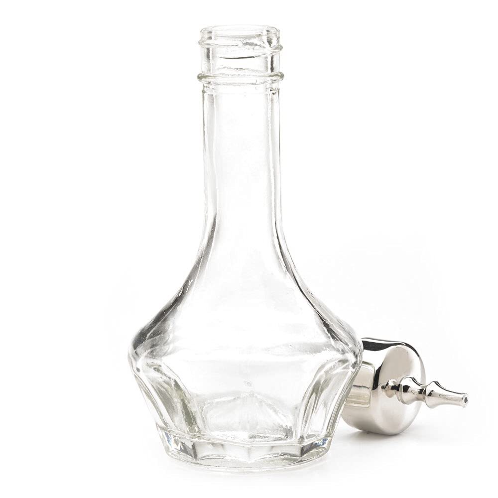 Bitters Bottle with Threaded Stainless Top 1.7oz Capacity M37134