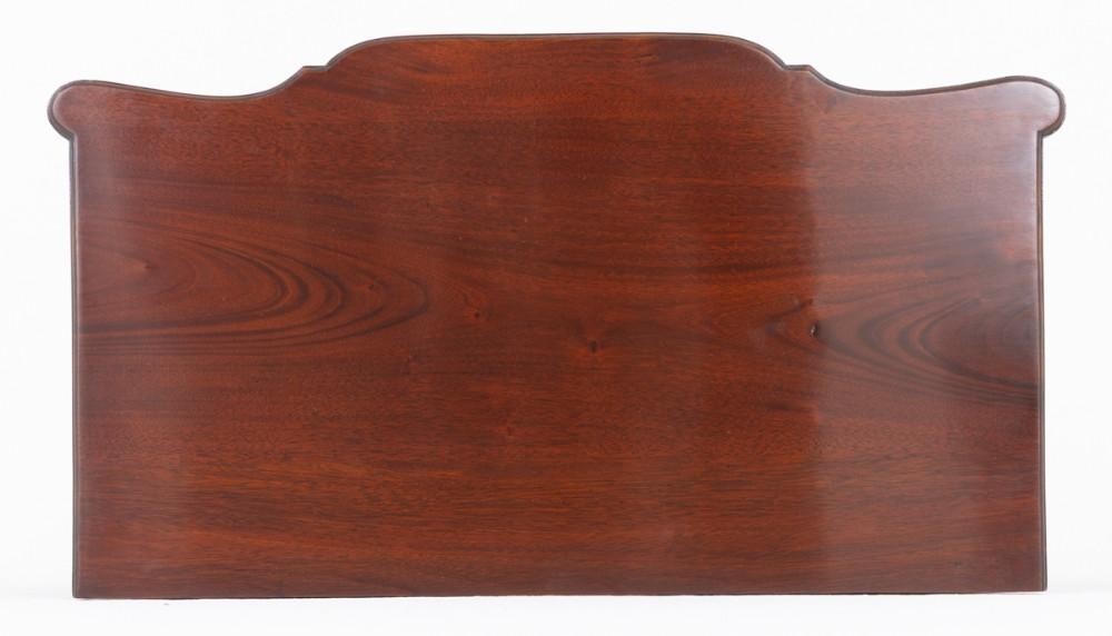 Georgian Chest Drawers Mahogany Revival Commode