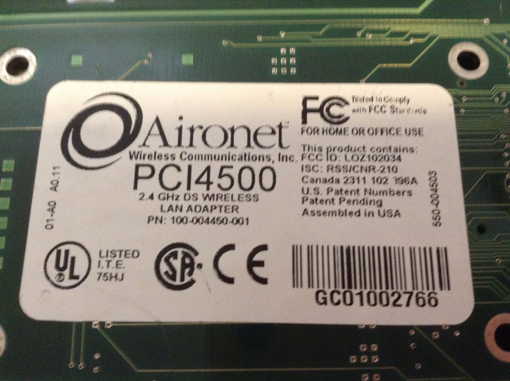 Aironet PC 14500 LAN Adapter