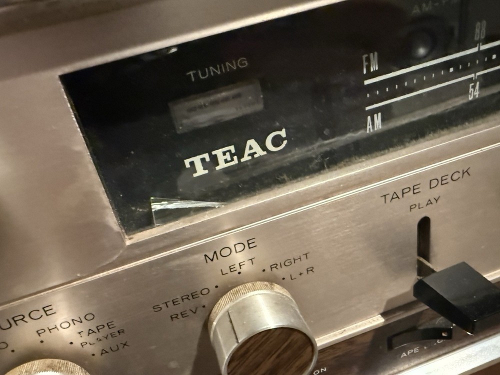 Teac AS-60 Stereo Receiver AS IS READ!!!