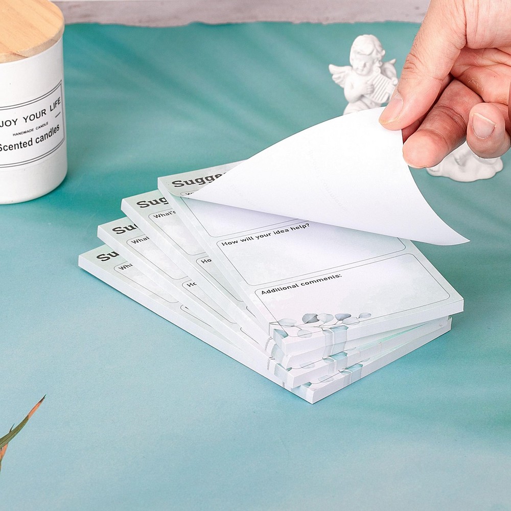 Lesnala 200 Sheets Suggestion Cards Comment Form Continuous Improvement Table...