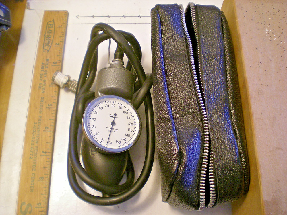 Taylor Flow Meter Calibrator 44S369 With Case, Box, Instructions