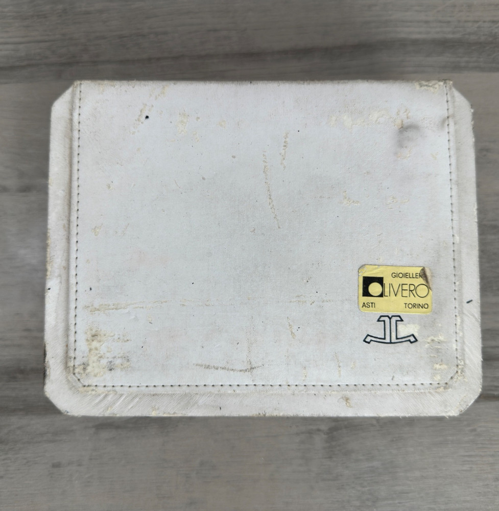 JLC Watch Box 2000s White Empty.