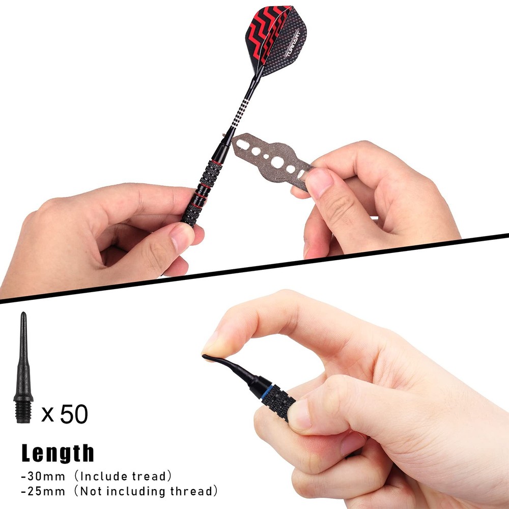 Darts Plastic Tip - Professional Soft Tip Darts Set for Electronic Dartboard ...