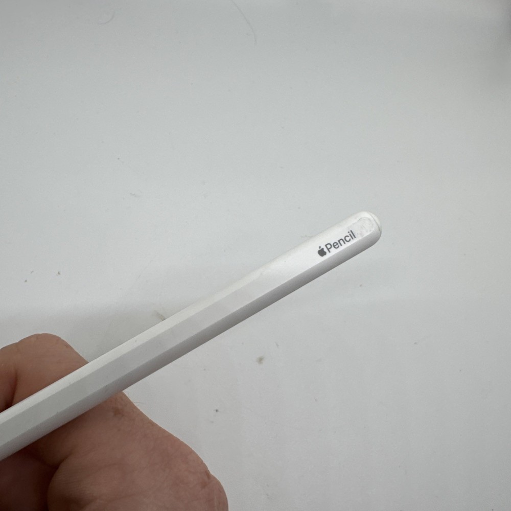 Apple Pencil A2051 2nd Generation White With Ballpoint Pen Tip Used Working