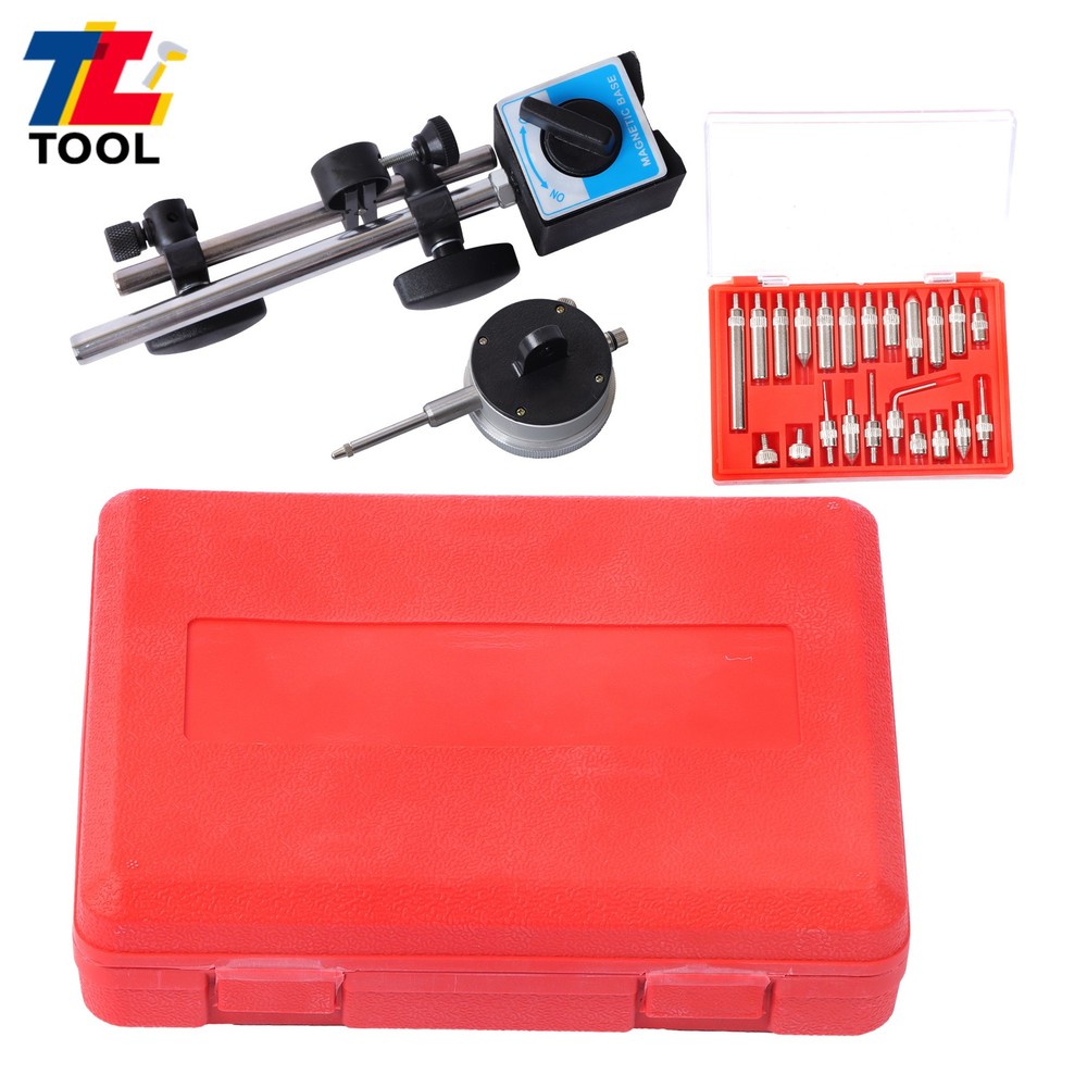 0-1'' Range Dial Indicator, Magnetic Base & Point Precision Inspection Set