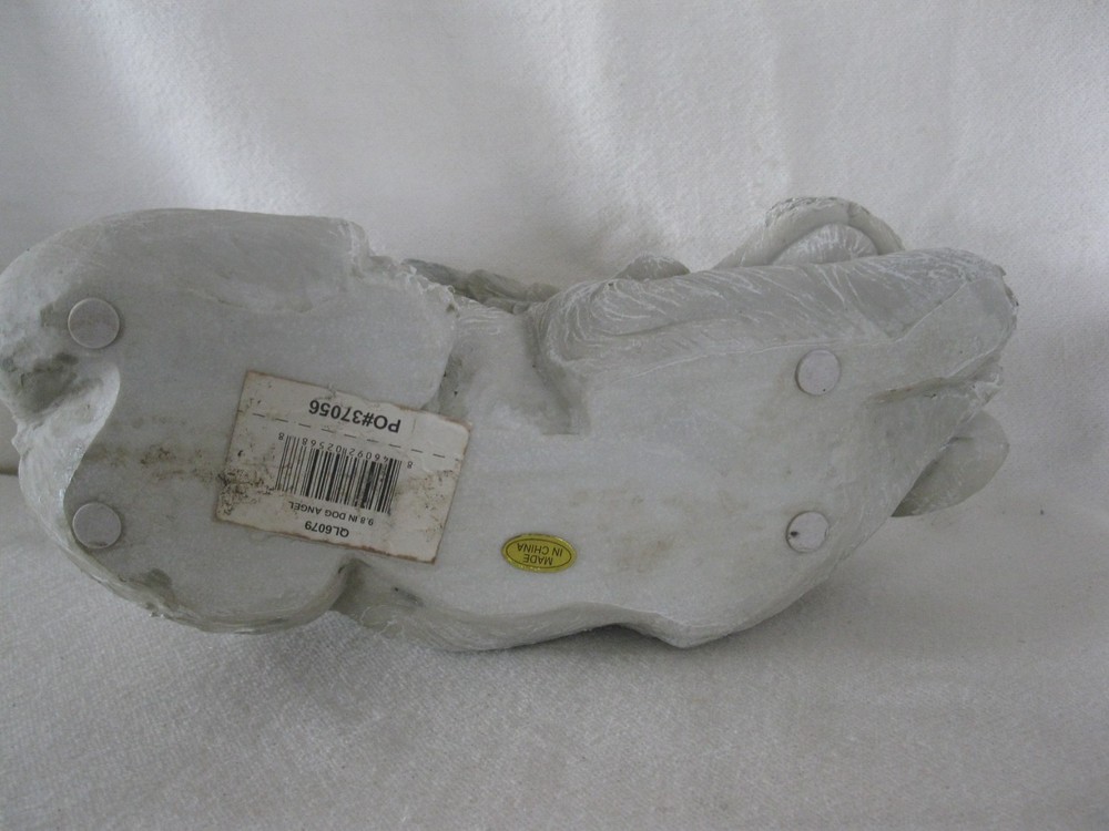 Rainbow Bridge Dog Angel Statue
