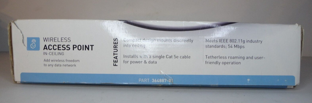 Legrand on-Q Ceiling / Wall Wireless Access Point WiFi Extender Cat5e 364887-01
