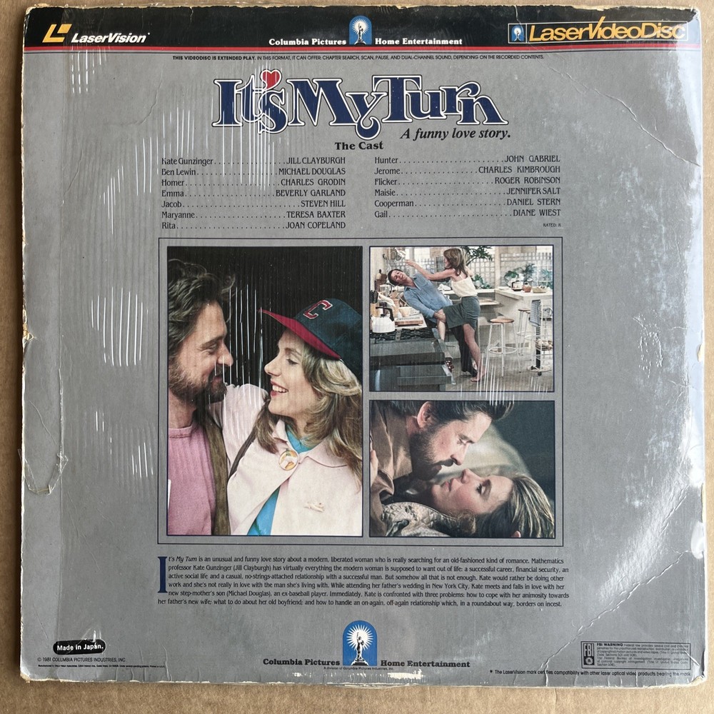 Its My Turn Laserdisc