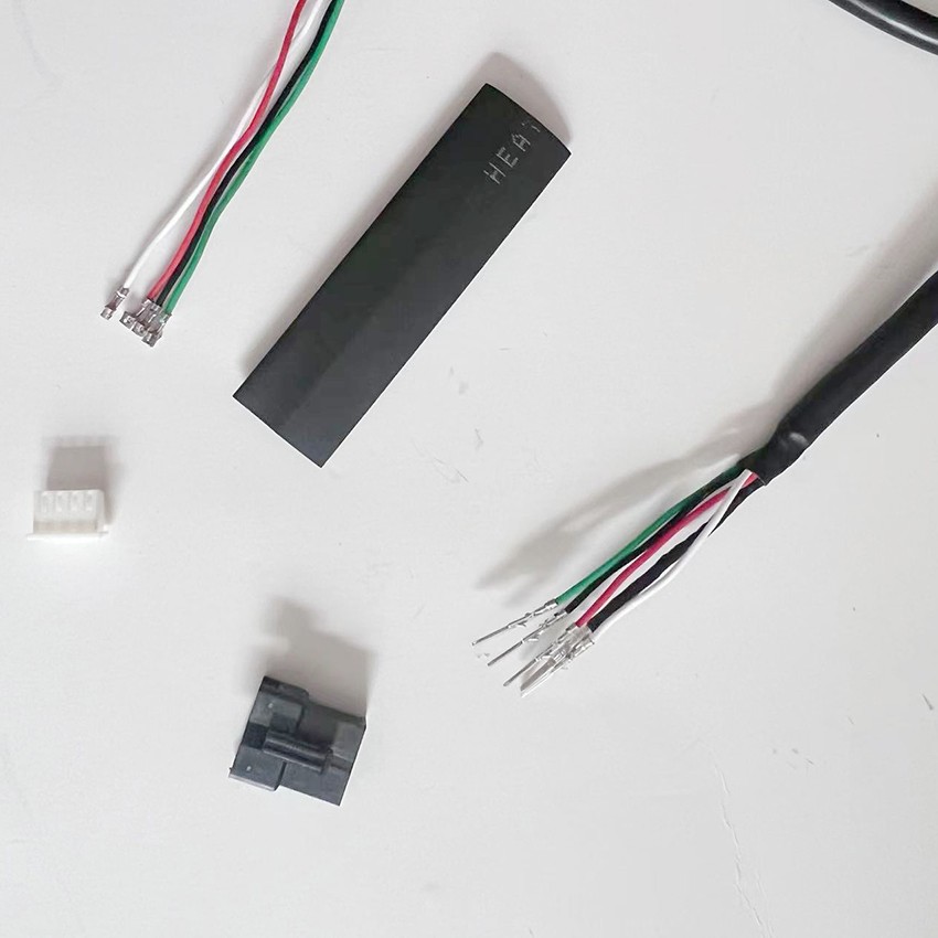 Microphone Spring-wired Microphone Cable with Internal Wires Swing Fit for LR