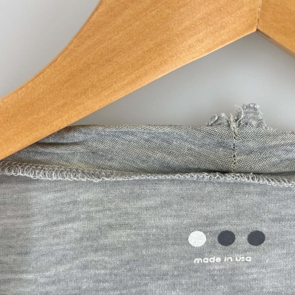 three dots cardigan gray polyester Women