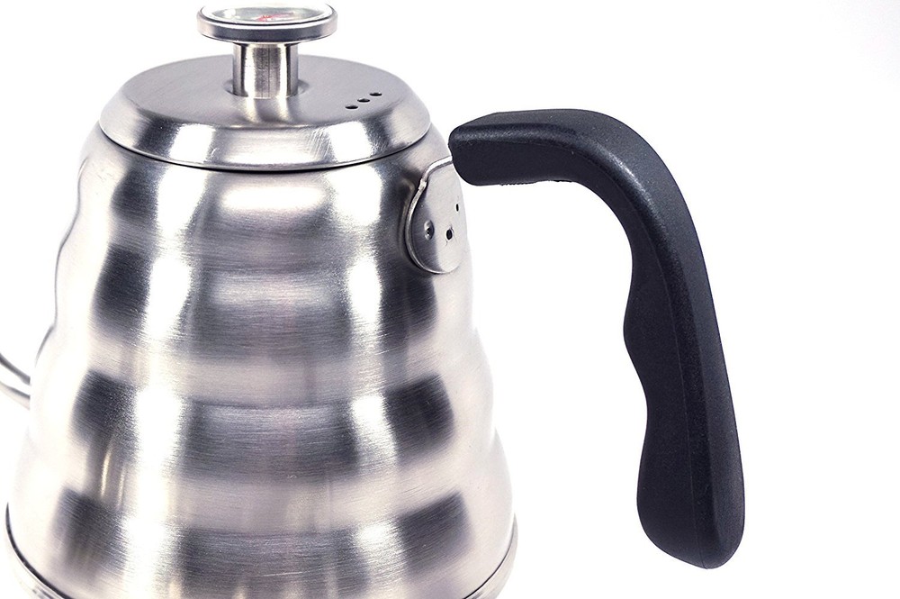 Pour Over Coffee Kettle Set with Thermometer 1.2L - Gooseneck Hand Grip