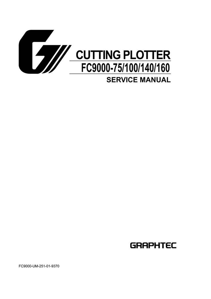 Graphtec FC 9000 - manual