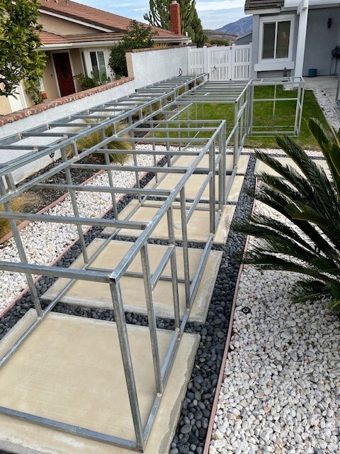 Custom DIY BBQ Island frame kit - any style