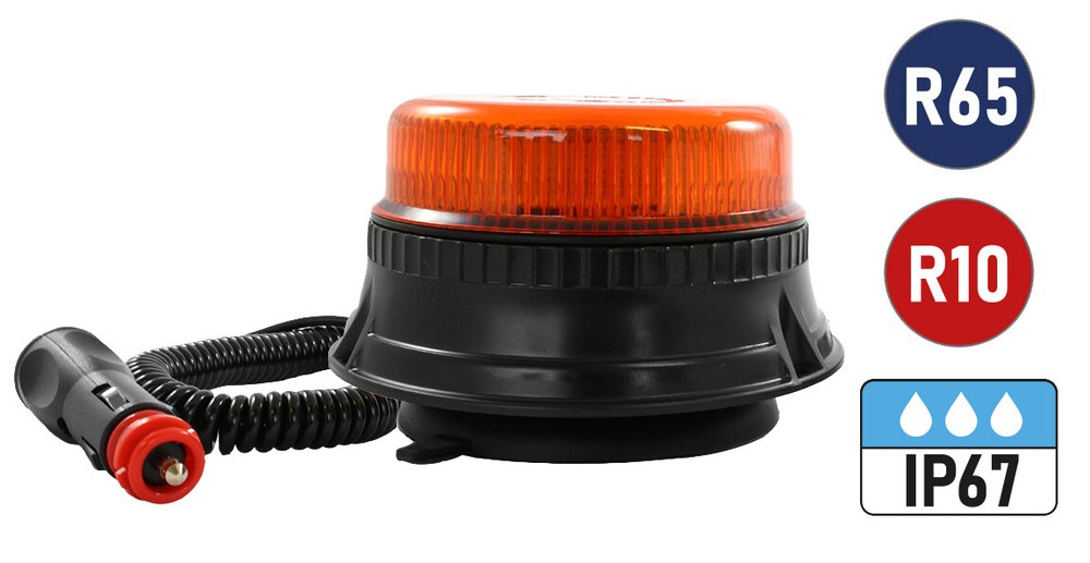 VisionRed Vivid Plus Magnetic LED Beacon 12/24V