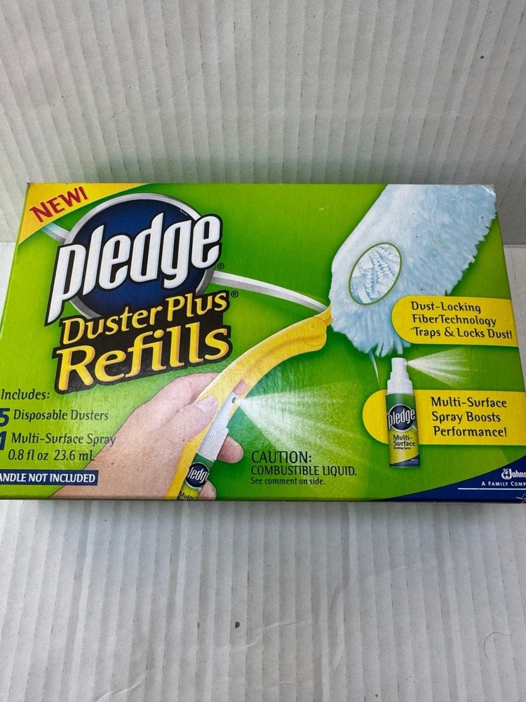 PLEDGE DUSTER PLUS Refills 5 Dusters