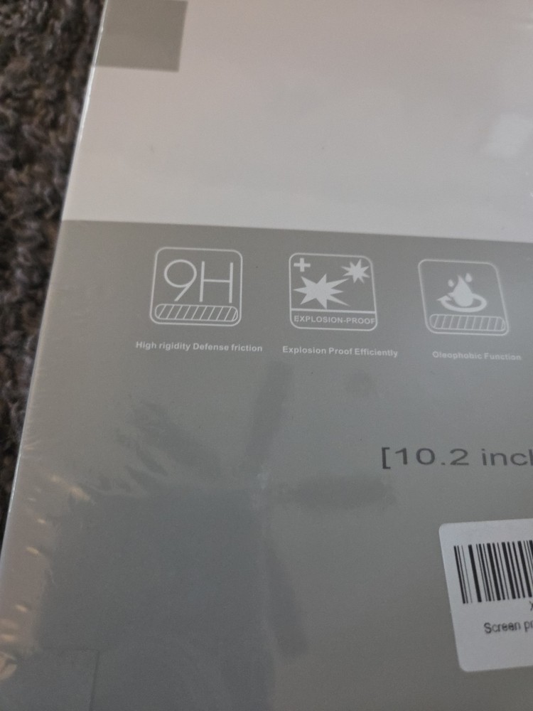 [2 Pack] Glass Screen Protector for 10.2 Inch Screen