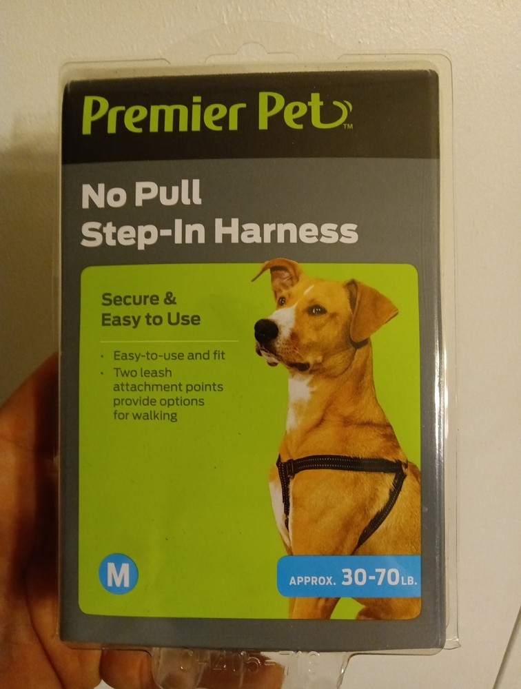 Premier Pet No Pull Step-In Harness Size Medium  30-70LBS NEW