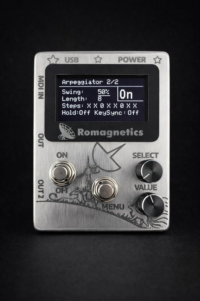Romagnetics Midynamite Multi-Function MIDI Pedal