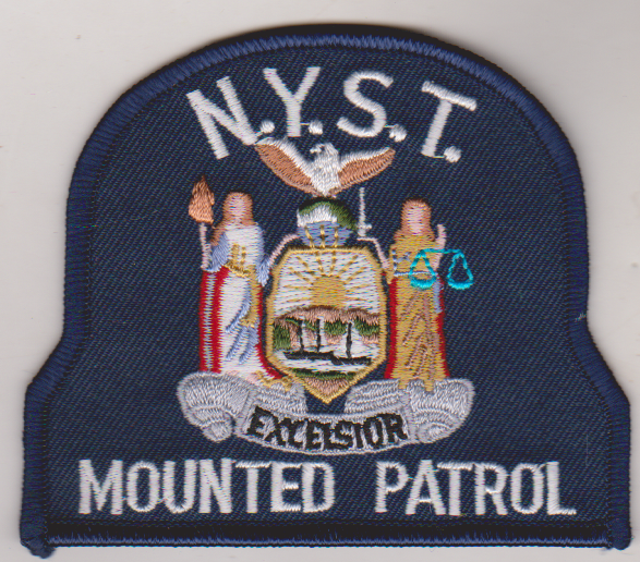 N.Y.S.T. Mounted Patrol patch
