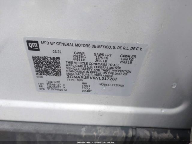 Temperature Control Panel Dual Zone Fits 20-24 EQUINOX 991589