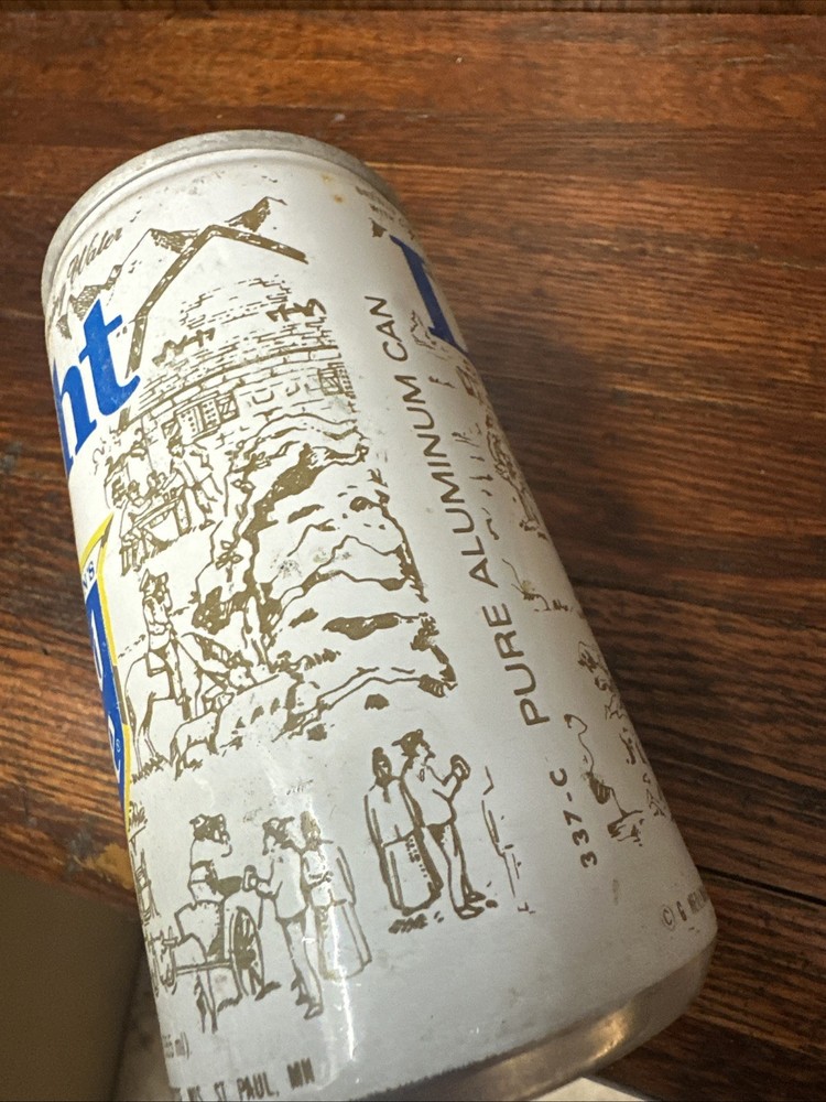 Old Style Light - Empty Beer Can - 12 Fl Oz- Aluminum can