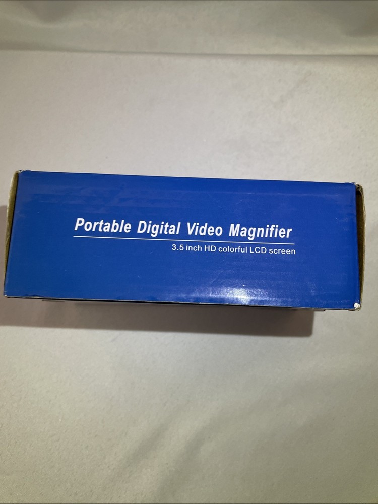 Portable Digital Video Magnifier Electronic Reading New Open Box