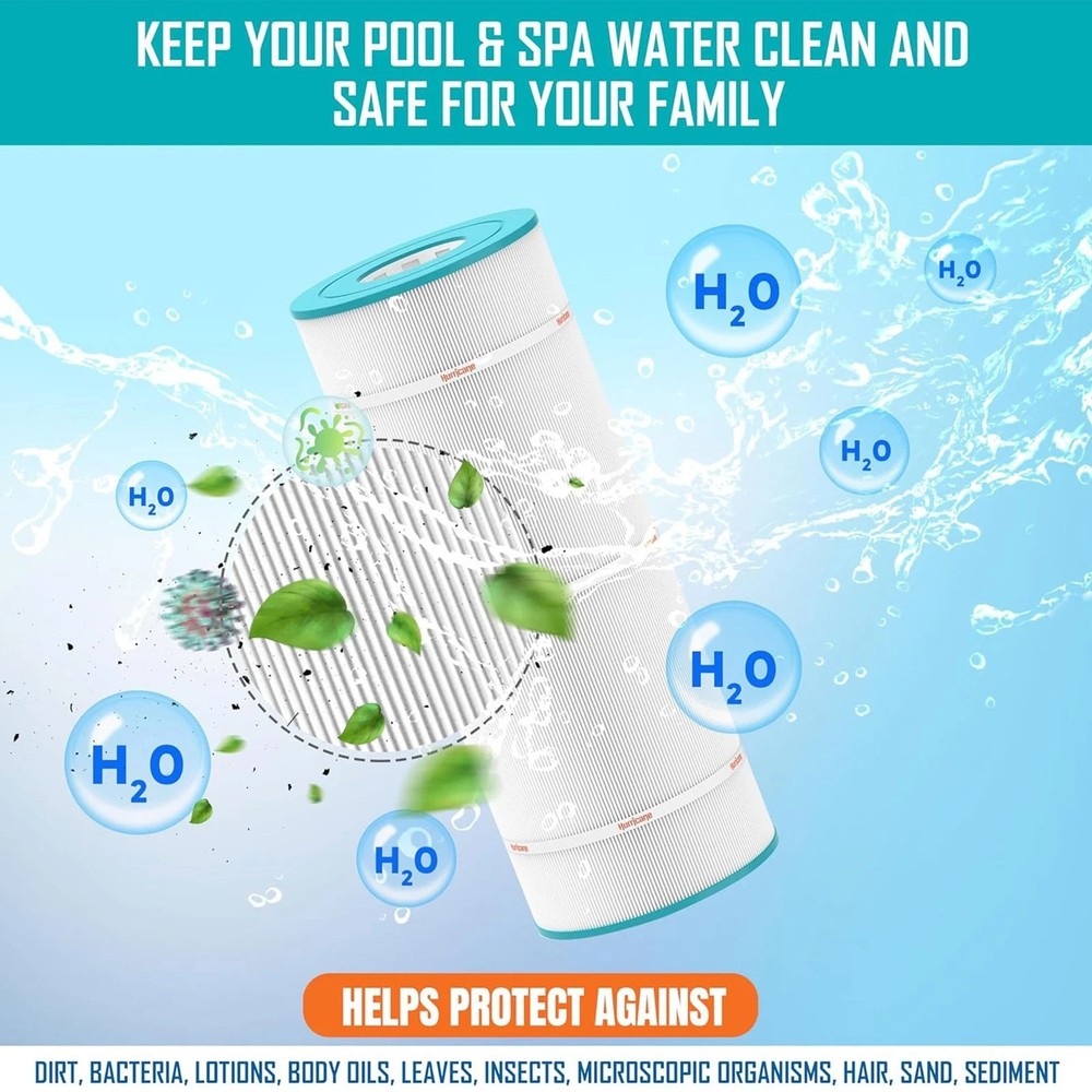 Hurricane HF9415-01 Pool Spa Filter Cartridge Replacement Open Box