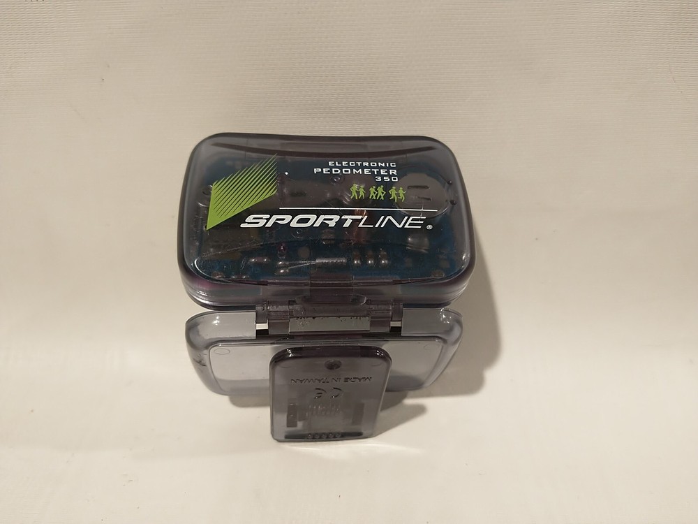 Sportline Model 350 Step Count Pedometer ( Needs New Battery)