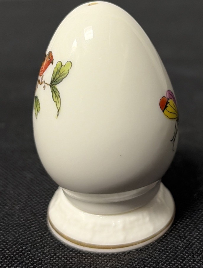 Single Herend "Rothschild Bird" Salt/Pepper Shaker