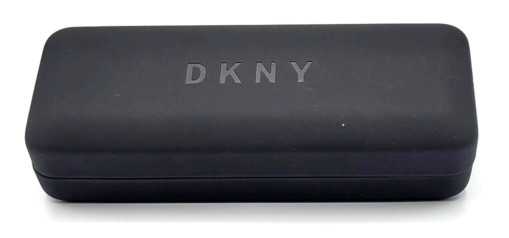 AUTHENTIC & NEW - DKNY - MATTE BLACK - HARD EYEGLASSES CASE